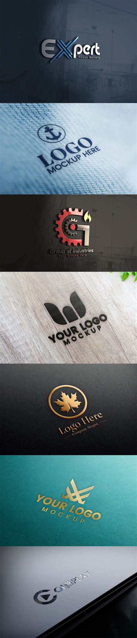 Custom Logo PSD Template