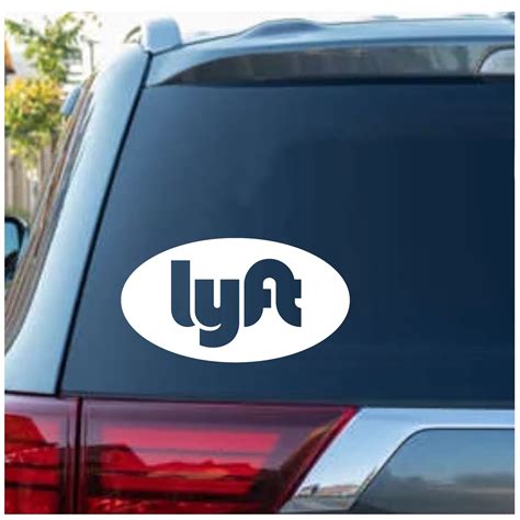 Custom Lyft stickers