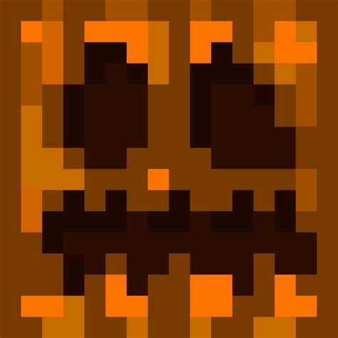 Custom Minecraft Pumpkin Template