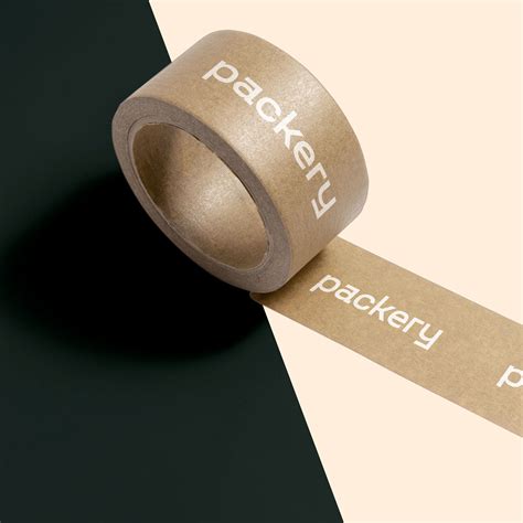 Custom packaging tape templates