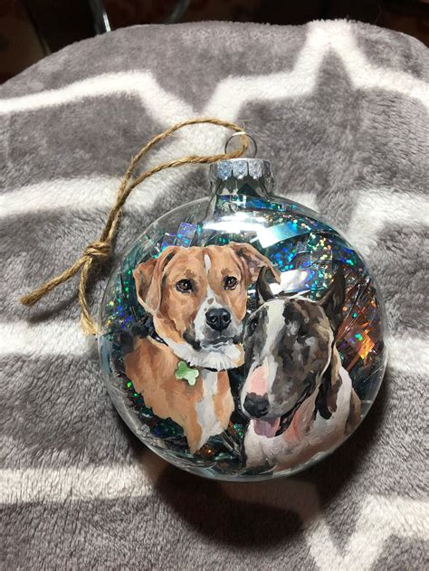 Custom Painted Pet Ornaments