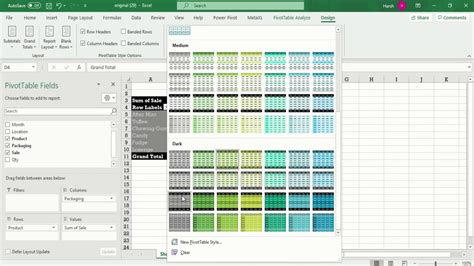 Custom Pivot Table Layout with VBA