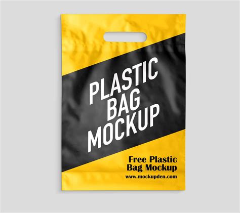 Custom Plastic Bag Design Template 2