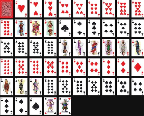 Custom playing card templates