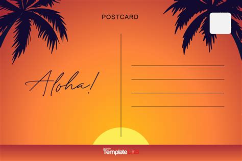 Custom postcard templates free