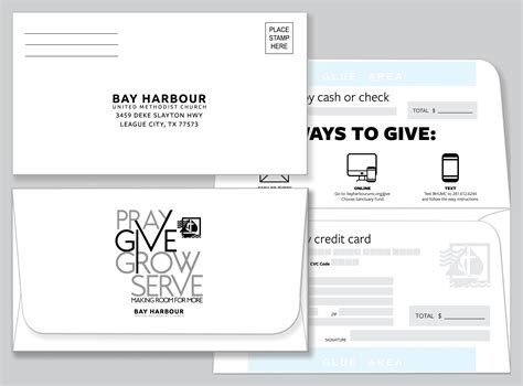 Custom Remittance Envelope Template