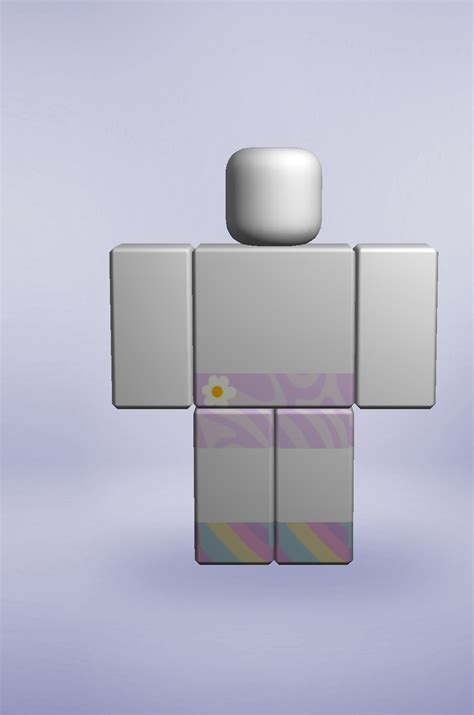 Custom Roblox Pants Design Template