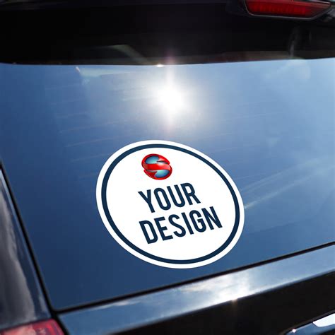 Custom Round Stickers Design