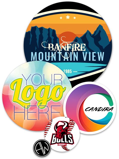 Custom Round Stickers Ideas