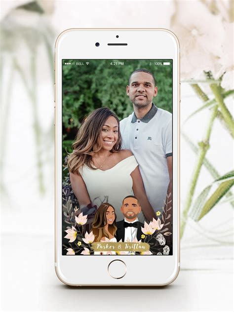 Custom Snapchat Filter for Wedding