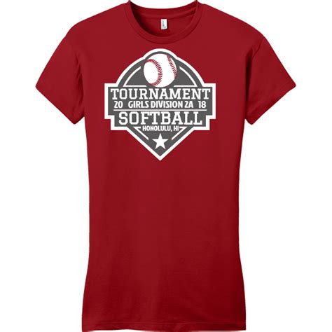 Softball T-Shirt Design Template 8