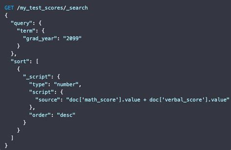 Custom Sorting Using Scripts