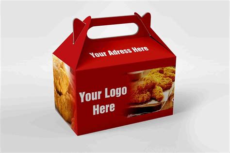 Custom takeout box