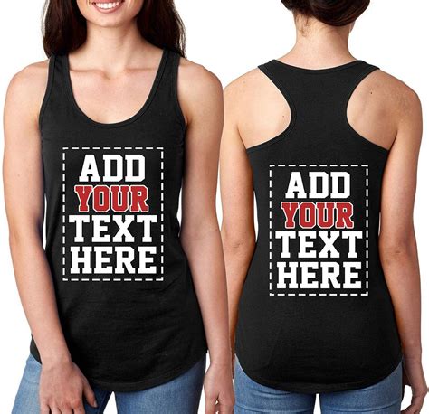 Custom Tank Top Design 2