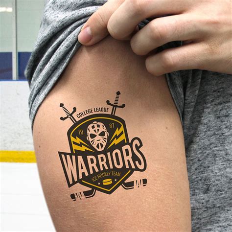 Custom temporary tattoos