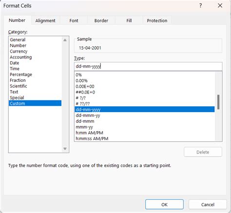 Custom Time Format in Excel