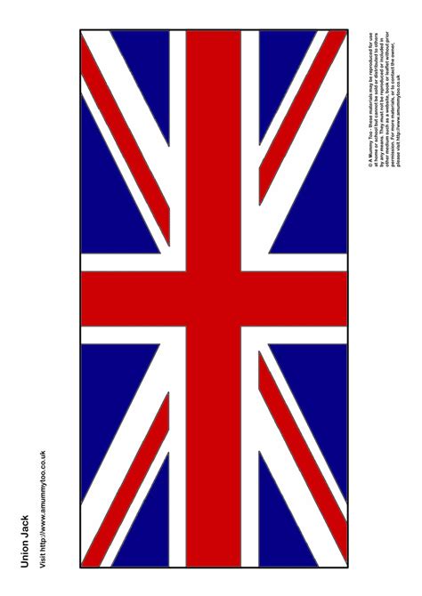 Custom Union Jack Flag Template