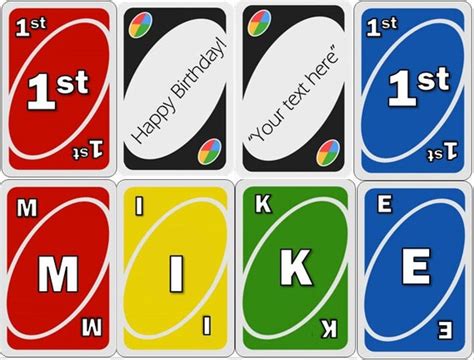 Custom Uno Card Template Example 2