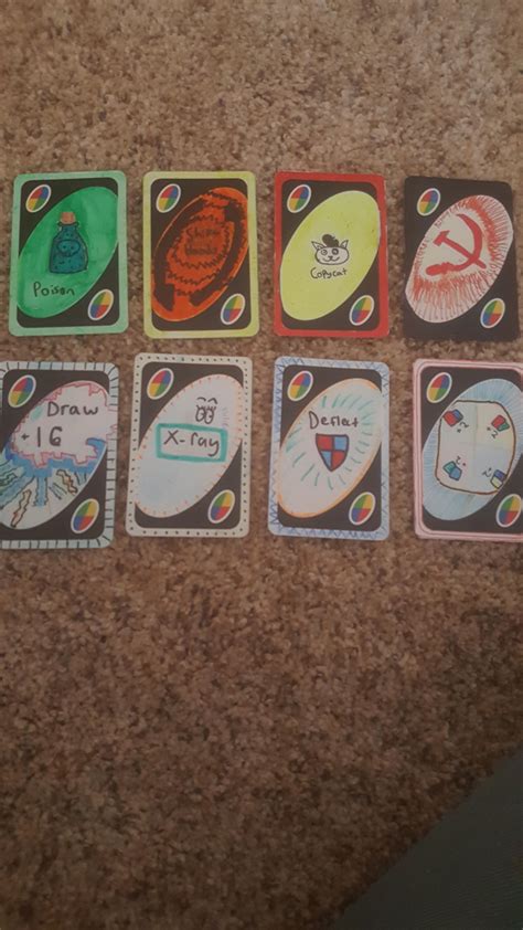 Custom Uno Card Template Example 3