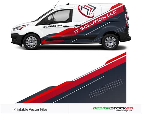 Custom Vehicle Wrap Template