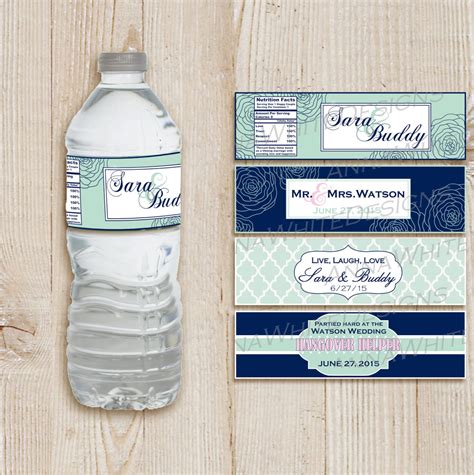 Custom Water Bottle Labels