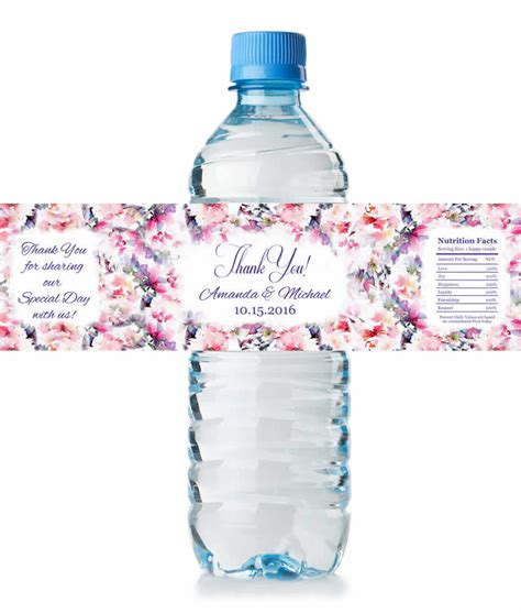 Custom Water Bottle Labels