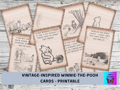 Winnie the Pooh invitation template with custom graphics