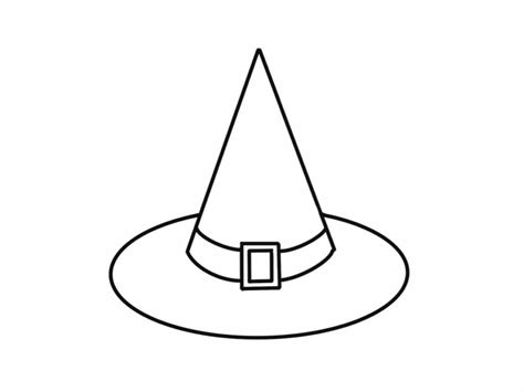 Custom Witch Hat Template