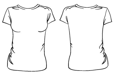 Custom Womens T Shirt Templates Easily