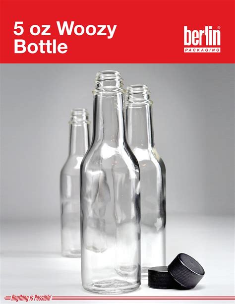 Custom Woozy Bottle Label Template Design