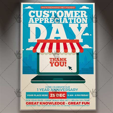 Customer Appreciation Day Flyer Design