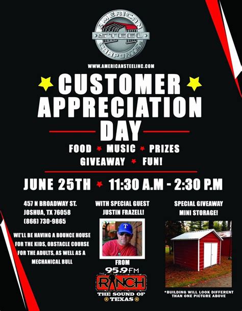 Customer Appreciation Flyer Example