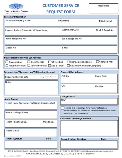 Customer Service Template