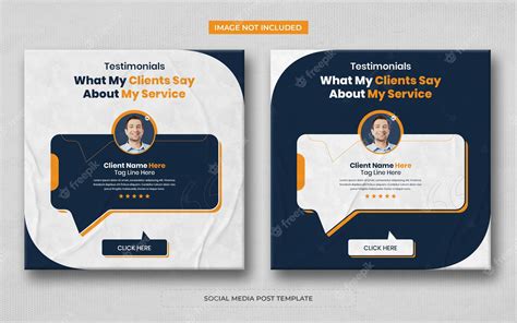 Customer Testimonial Facebook Post Template