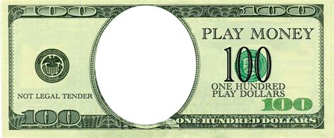 A customizable $100 bill template design