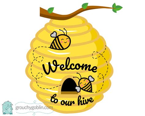 Customizable Beehive Template