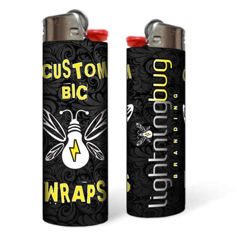 Customizable Bic Lighter Wraps