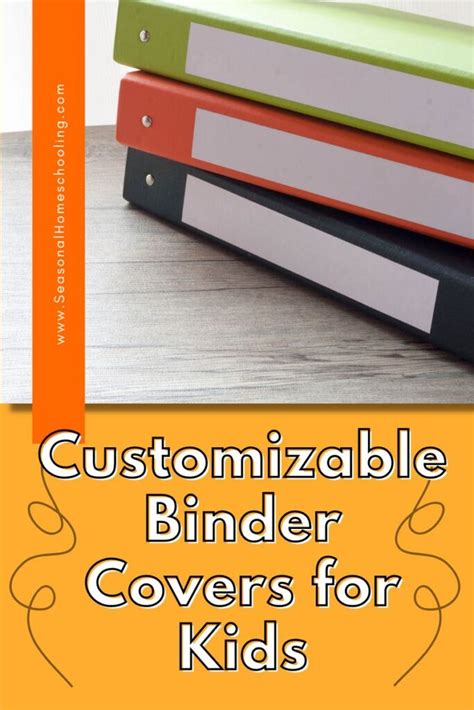 Customizable binder cover