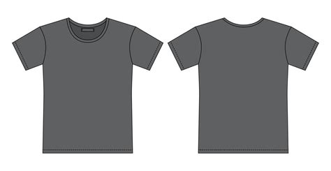 Customizable Blank Gray Shirt Template Design 1