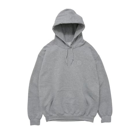 Customizable Blank Grey Hoodie Template Design Ideas