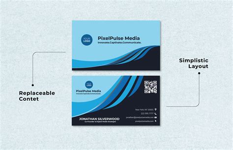 Customizable Business Card Template