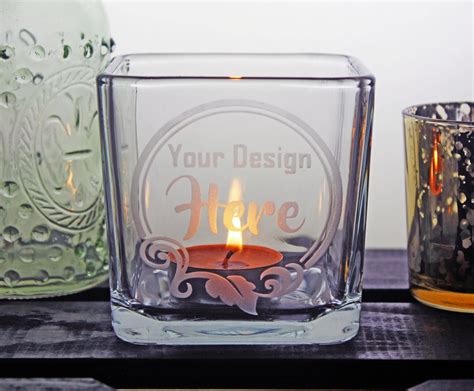 Customizable candle holder