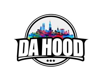 Customizable Da Hood Logo Templates