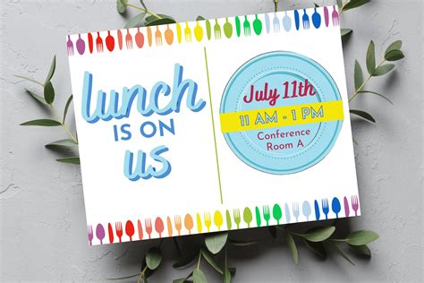 Customizable Employee Appreciation Lunch Flyer Template