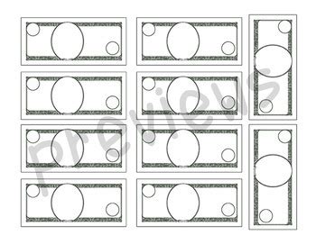 Customizable Fake Money Template