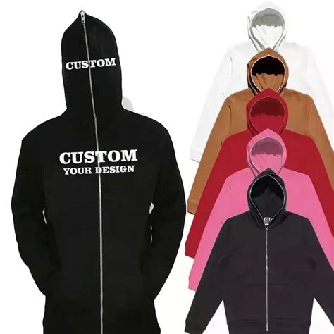 Customizable Full Zip-Up Hoodies Software and Tools