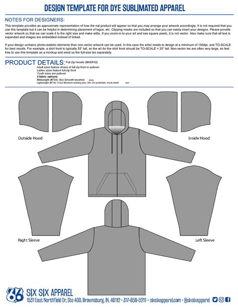 Customizable Hoodie Template 10