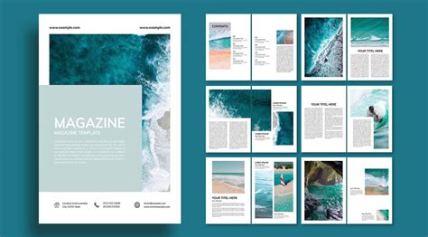 Customizable InDesign Templates