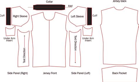 Customizable Jersey Template