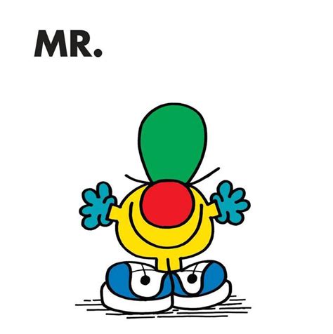 Customizable Little Mr. Blank Template